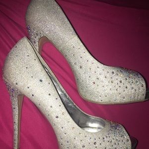 Gorgeous Silver Heels